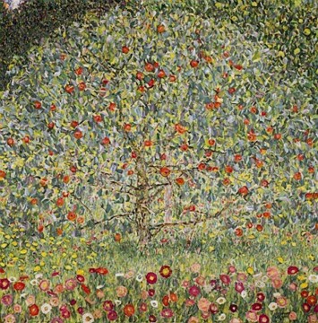 Apfelbaum I 1912 Simbolismo Gustav Klimt Pinturas al óleo